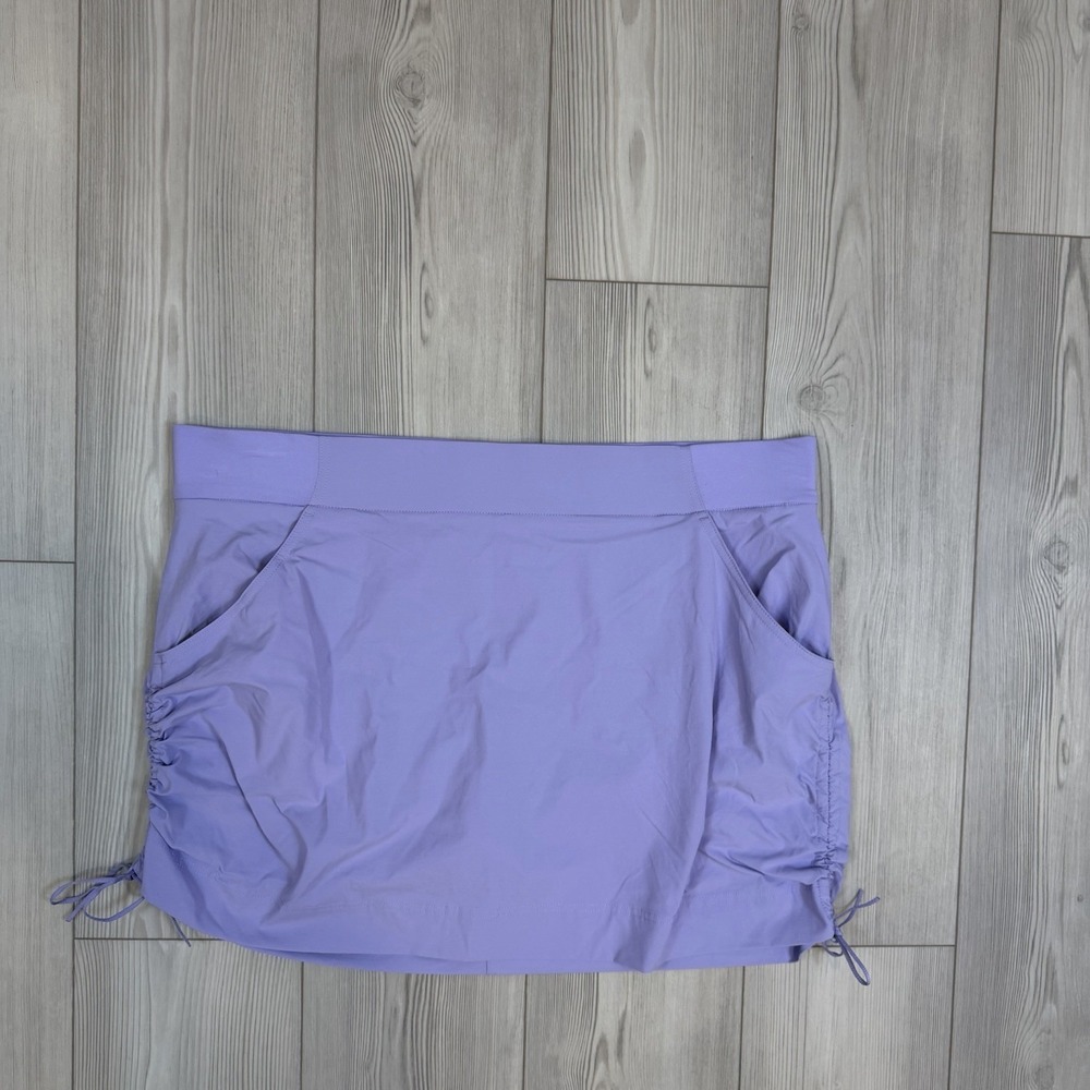 Columbia Women's XXL‎ 2XL UPF 50+ Marina Bay Skort Purple Pull On Stretch